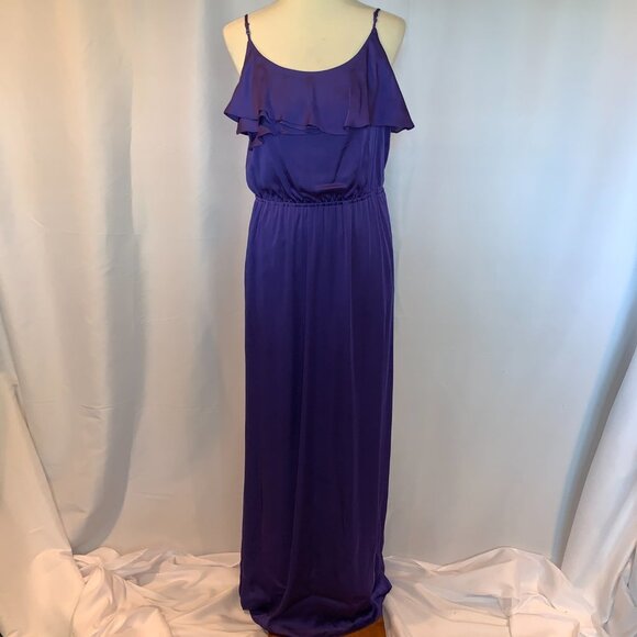 BCBGeneration Women's Maxi Flounce Dress - Picture 3 of 12